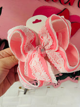 Load image into Gallery viewer, Pink bow lace boutique
