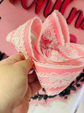 Load image into Gallery viewer, Pink bow lace boutique
