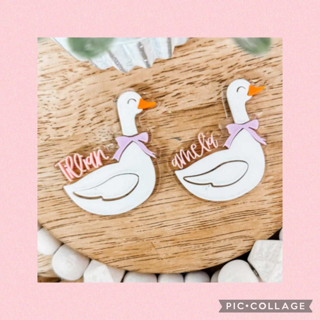 Goose Acrylic Nameplate Preorder Balance