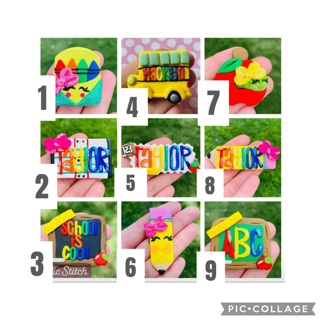 Back to School Clay Balance